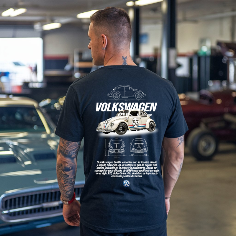 Camiseta Oversized Fusca Volkwagen 53