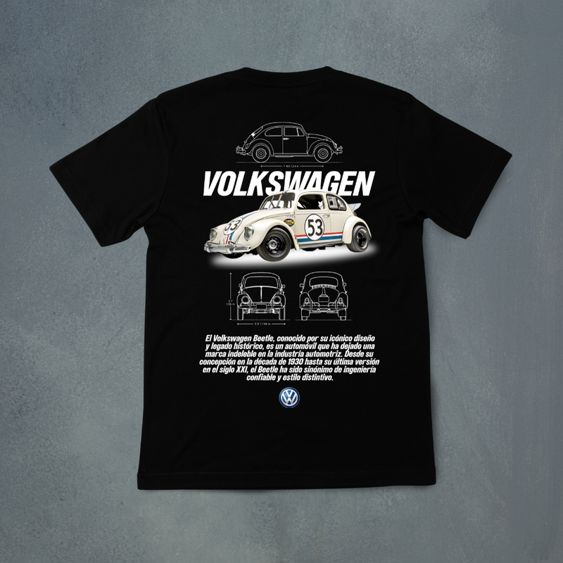 Camiseta Oversized Fusca Volkwagen 53