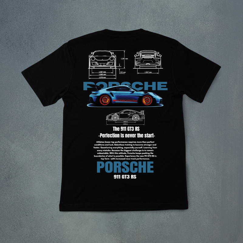 Camiseta Oversized Porsche 911 GT3 RS