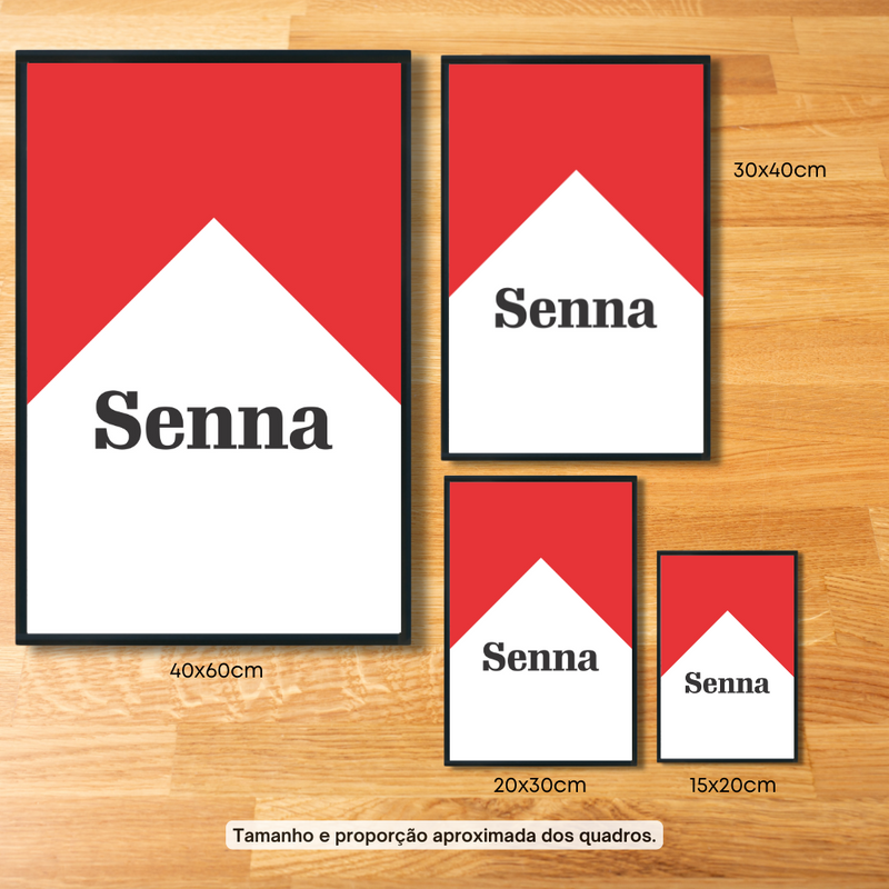 Quadro Premium 2x3 Senna