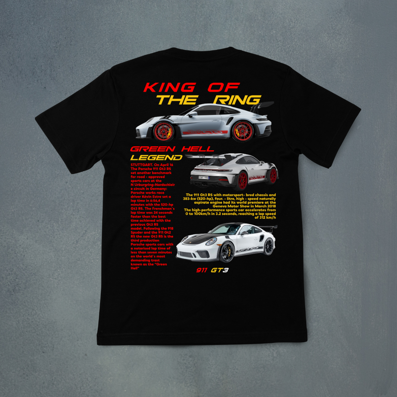 Camiseta Oversized King of the Ring V2