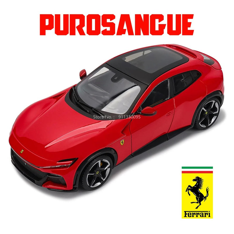 Bburago-Ferrari Purosangue Alloy Diecast Car Model